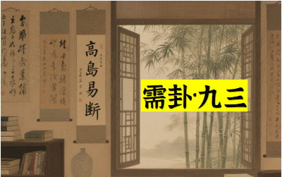 需卦·九三：需于泥，致寇至