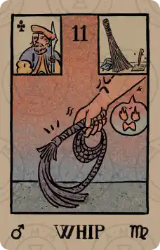 雷诺曼牌意解读：鞭子