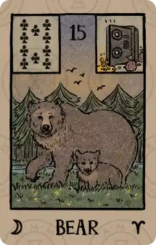 雷诺曼牌意解读：熊