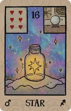 雷诺曼牌意解读：星星