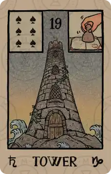 雷诺曼牌意解读：塔