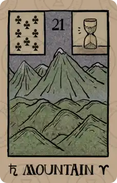 雷诺曼牌意解读：山