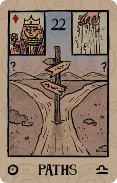 雷诺曼牌意解读：道路