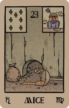 雷诺曼牌意解读：老鼠