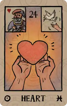 雷诺曼牌意解读：心