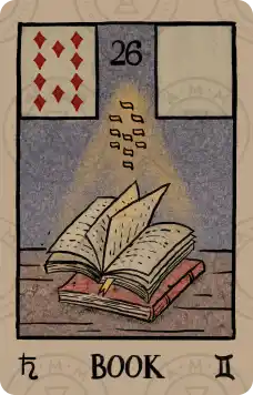 雷诺曼牌意解读：书