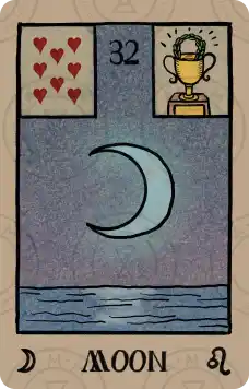 雷诺曼牌意解读：月亮