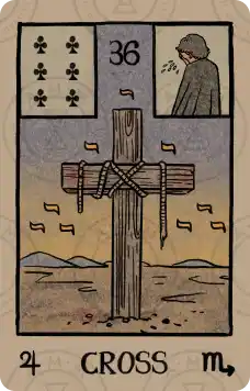 雷诺曼牌意解读：十字架