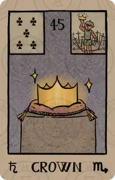 雷诺曼牌意解读：王冠