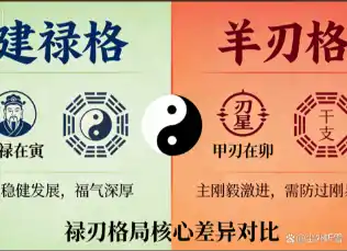 八字格局中的禄刃格