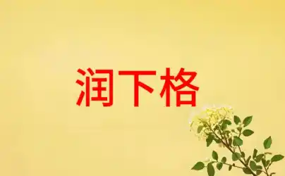 八字一气专旺格之：润下格